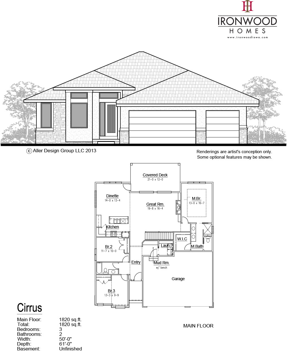 Lancer floor plan sheet