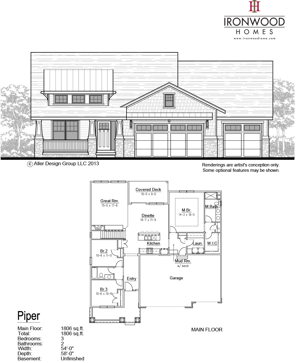 Piper floor plan